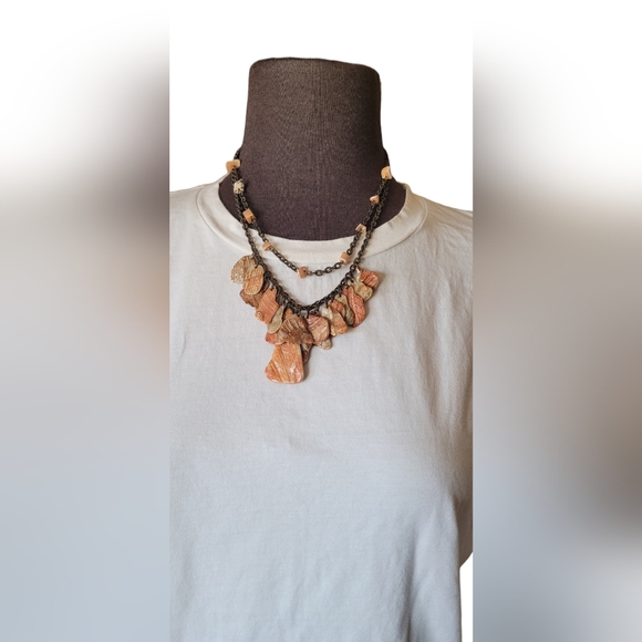 Vintage Abalone Shell Necklace - Picture 14 of 16